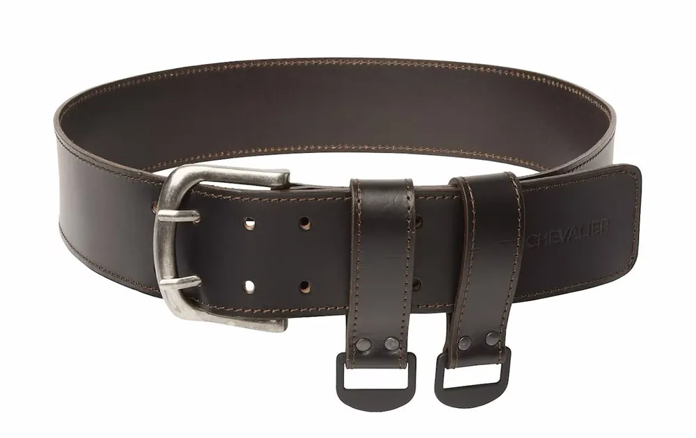 Markenprodukt Chevalier Ledergürtel Hundeführer, Leather Brown