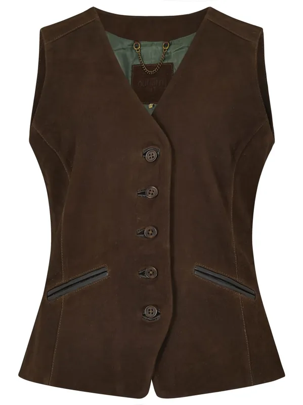 Knallerangebot Dubarry Lederweste Greville, Walnut