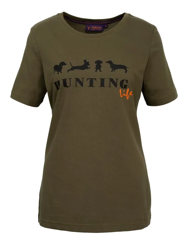 Hubertus T-Shirt Hunting Life, Schilf Top-Preis