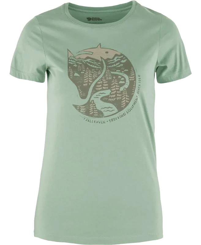 Saisonangebot Fjällräven T-Shirt Arctic Fox, Misty Green