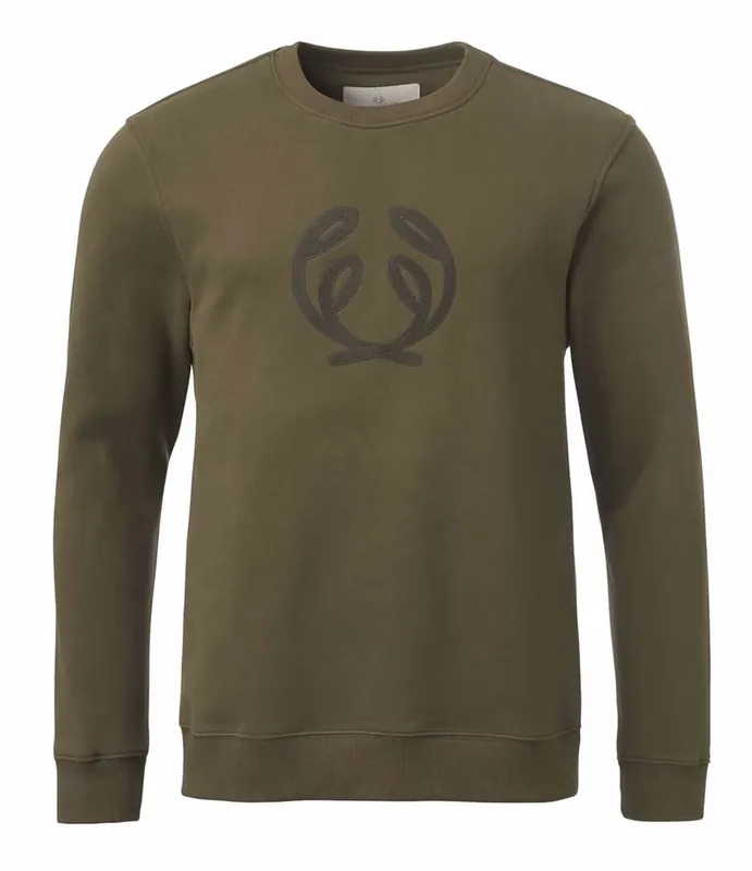 Chevalier Sweatshirt Symbol, Forest Green Neu