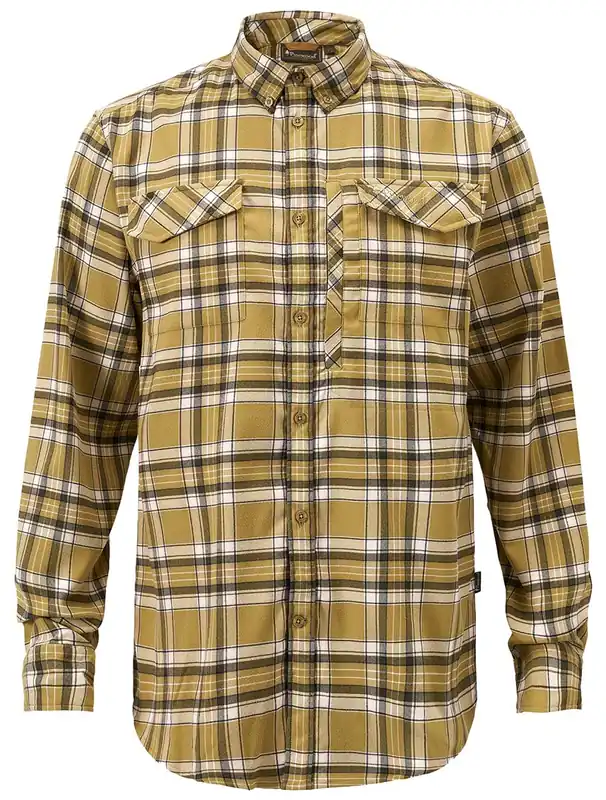 Sale Pinewood Hemd Abisko Hiking Flanell, Golden Hay