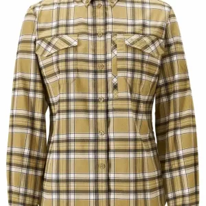 Echt Pinewood Bluse Abisko Hiking Flanell, Golden Hay