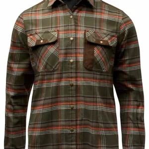 Pinewood Bluse Prestwick Exclusive, Green/ Burned Orange Meistverkauft