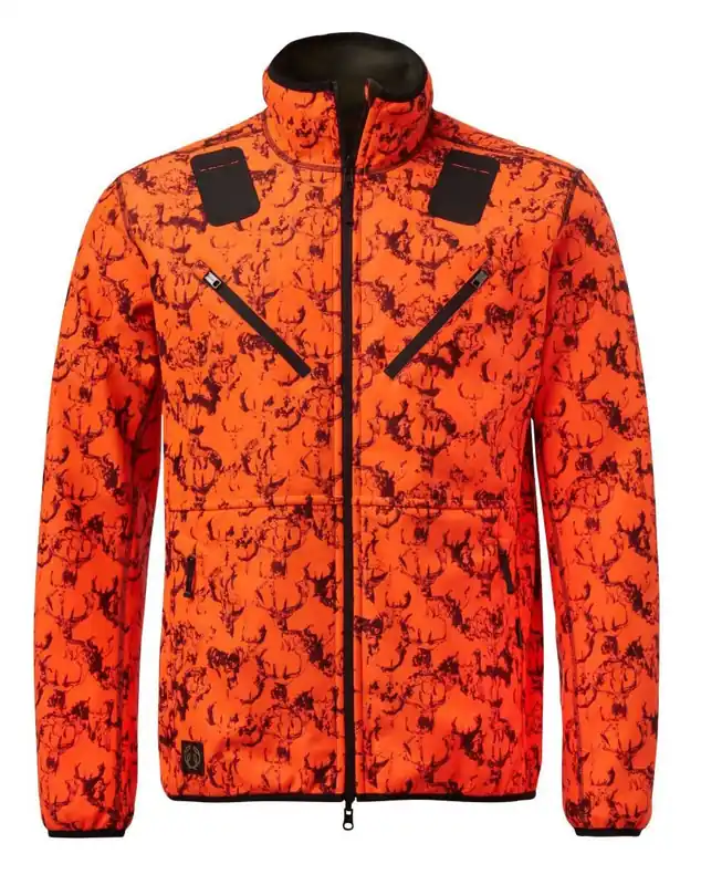 Chevalier Wendejacke Mist Windblocker, High Vis Orange Deer Highlight