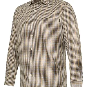 Expressversand Beretta Hemd Bryggen, Apricot & Bordeaux Check