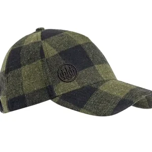Beretta Cap Lodge Checkered, Green Moss Check Expressversand