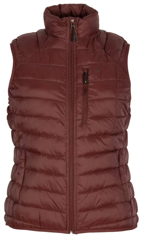 Top-Preis Pinewood Weste Abisko Insulation, Earth Plum