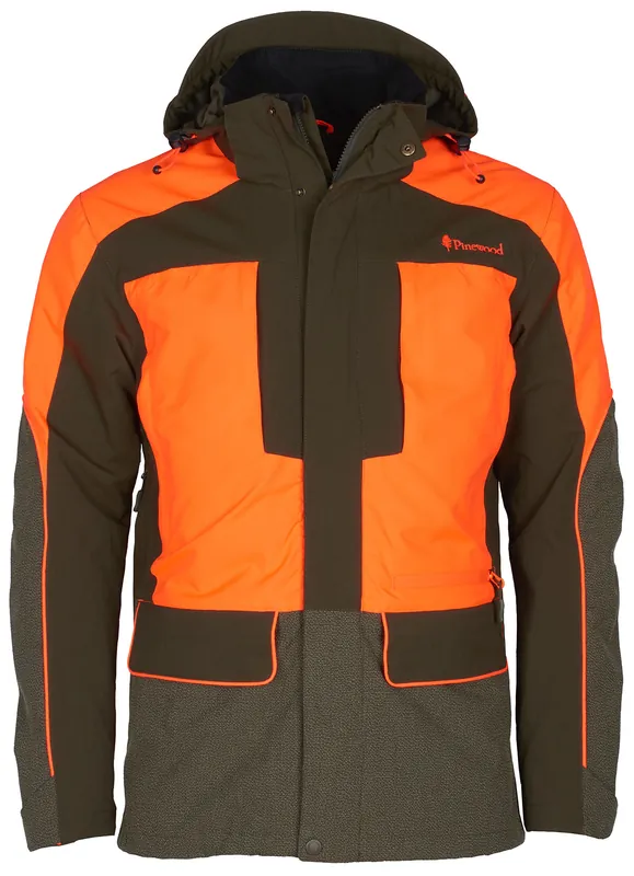 Ausverkauf Pinewood Dornenjacke, Mossgreen/ Orange
