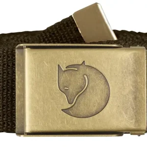 Fjällräven Gürtel Canvas Brass, Dark Olive Abverkauf