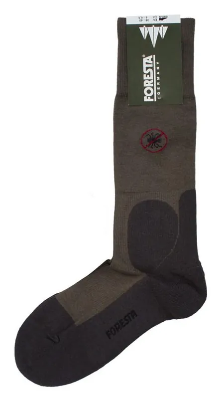 Foresta Anti-Zecken-Socke, Olive Highlight
