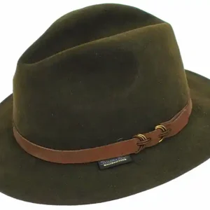 Geprüft Lodenhut Wollhut mit Sympatex, Grün