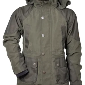 Versand Am Gleichen Tag Hubertus Kinder Outdoor Jacke, Oliv