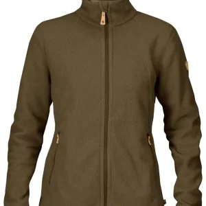 Fjällräven Fleecejacke Stina, Dark Olive Sonderaktion