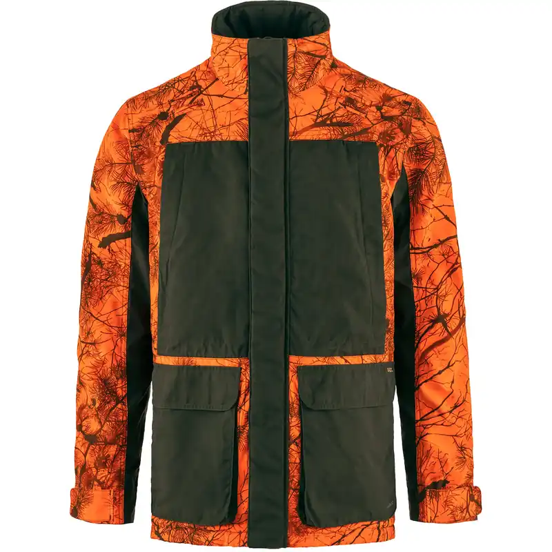 Mega-Angebot Fjällräven Jacke Brenner Pro Padded, Orange Multi Camo-Deep Forest