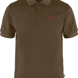 Heißes Angebot Fjällräven Poloshirt Crowley Pique, Dark Olive