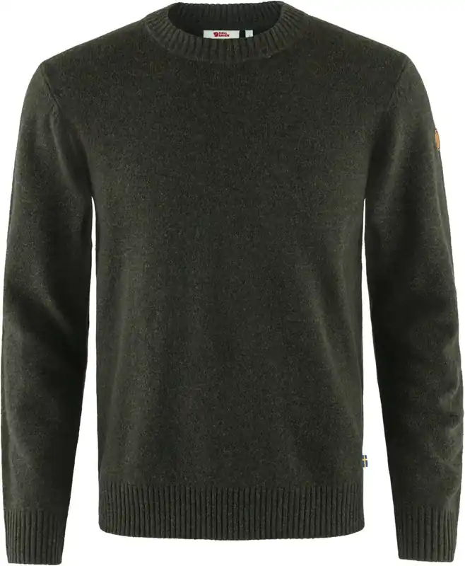 Fjällräven Pullover Övik, Dark Olive Direktkauf