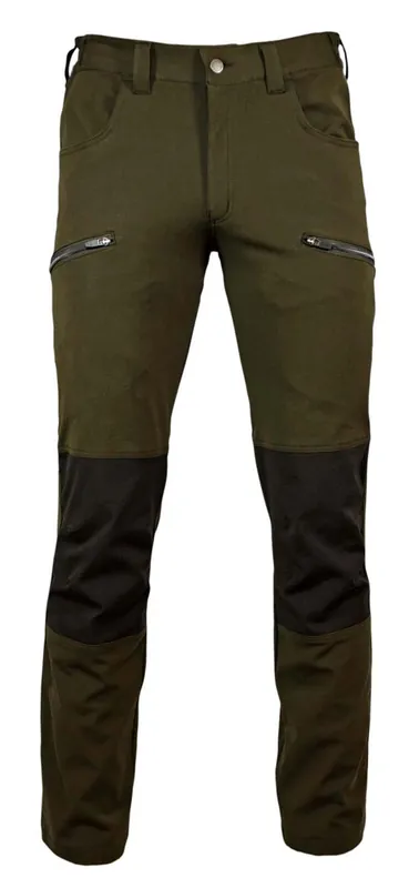 Hubertus Jagdhose Function Stretch ARVO, Oliv/Braun Neu Im Sortiment