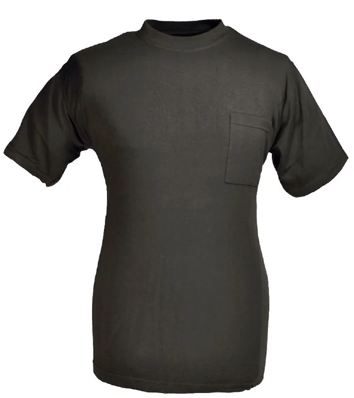 Hubertus T-Shirt, Oliv Billig