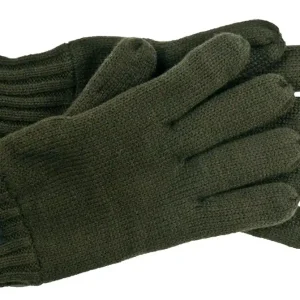 Skogen Strick Finger-Handschuhe, Olive Garantierte Lieferung