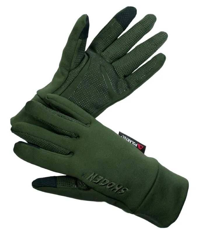 Preisknaller Skogen Handschuh Polartec, Dunkel-Olive