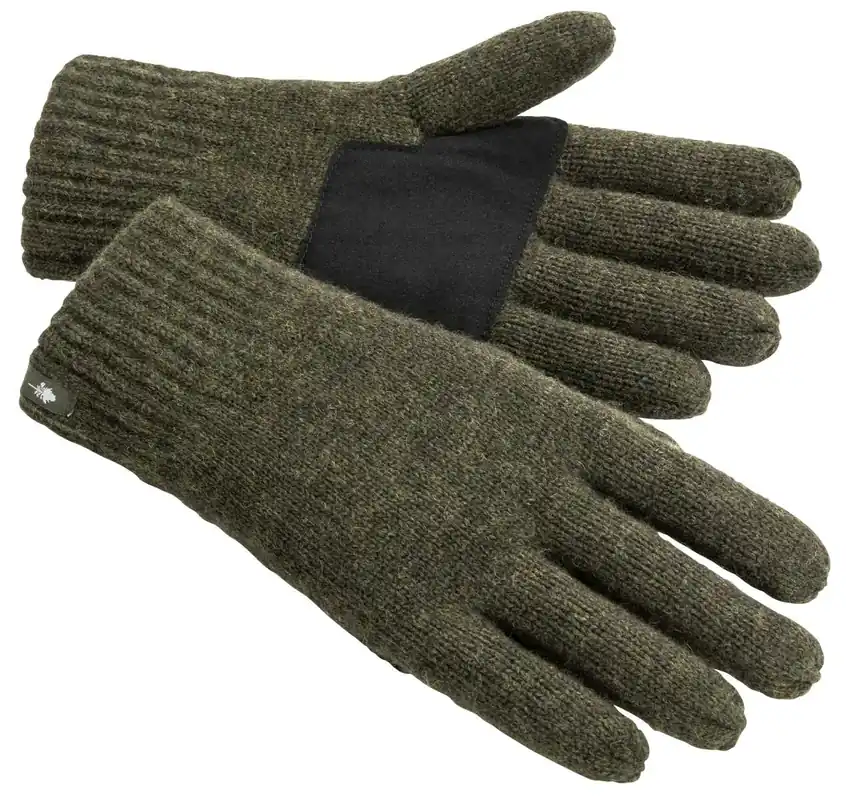 Pinewood Strickhandschuh, Mossgreen Mel Markenware