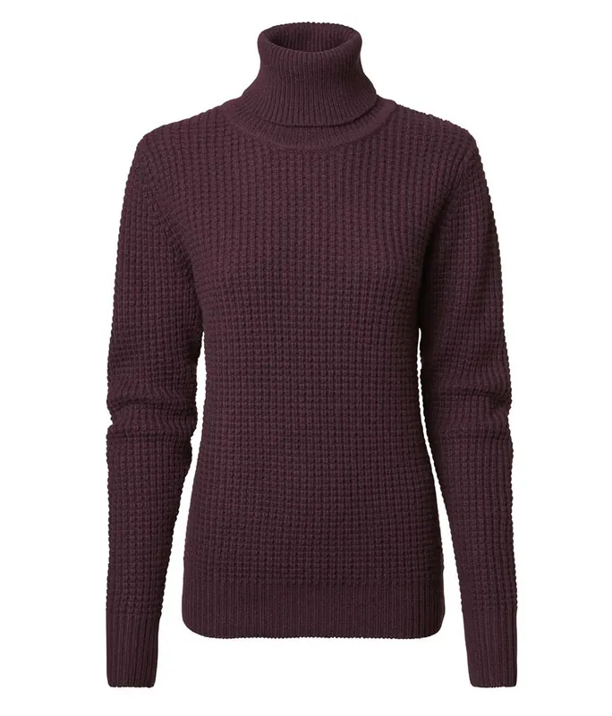 Preisreduziert Chevalier Rollkragen Cherry, Wine Red
