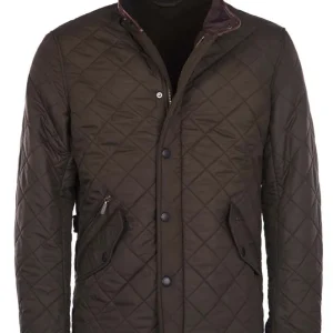 Direkt Vom Hersteller Barbour Steppjacke Powell Quilt, Olive