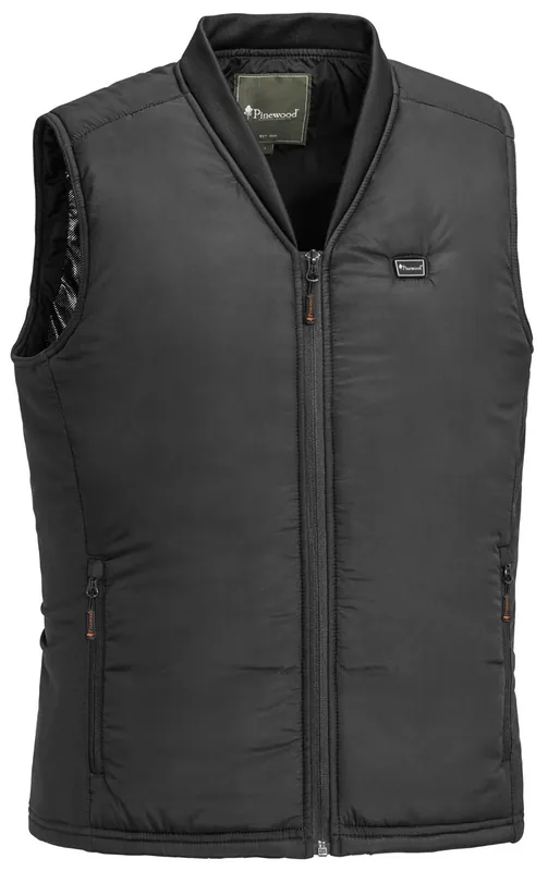 Echt Pinewood Heizweste Ultra Body, Black/Grey