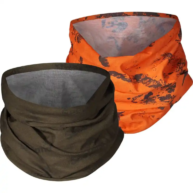Seeland Rohrschal 2er-Pack, Pine Green/InVis Orange Blaze Top-Preis