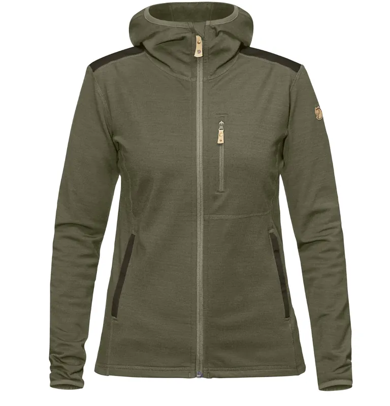 Fjällräven Fleecejacke Keb, Laurel Green-Deep Forest Solange Der Vorrat Reicht