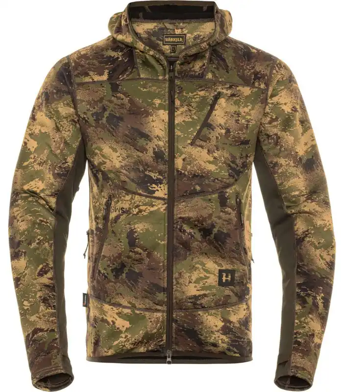 Härkila Fleece Hoodie Deer Stalker, Camo Axis MSP Forest Green Must-Have
