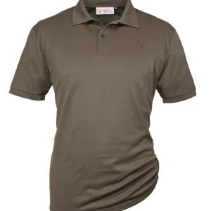 Aktuell Hubertus Funktions-Poloshirt Piqué, Dunkeloliv