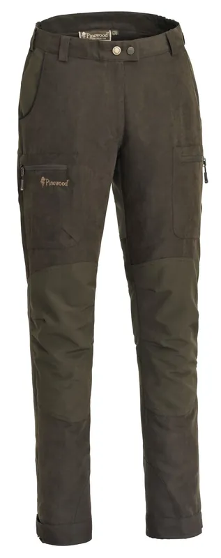 Markenprodukt Pinewood Hose Caribou Hunt Extreme, Suede Brown/ D. Olive