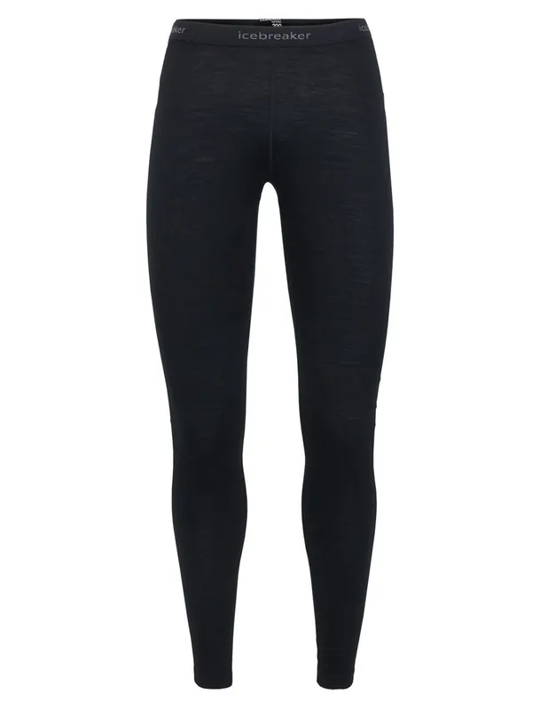 Ausverkauf Icebreaker Leggings Oasis 200g, Black