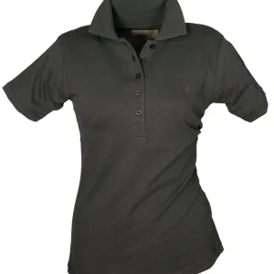 Sonderaktion Hubertus Pique Shirt Damen, dkl. oliv