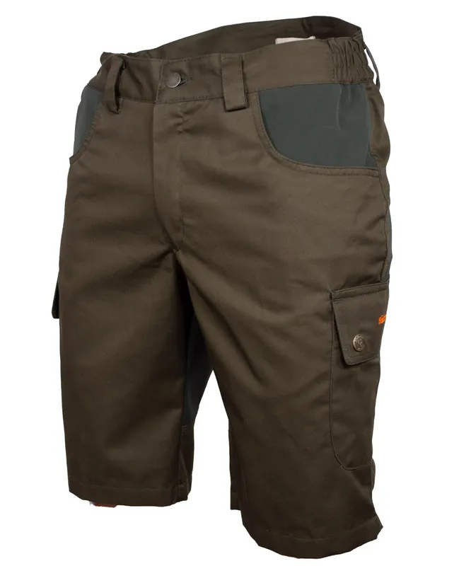 Hubertus Outdoor Shorts Hydro, dkl. oliv Zertifiziert