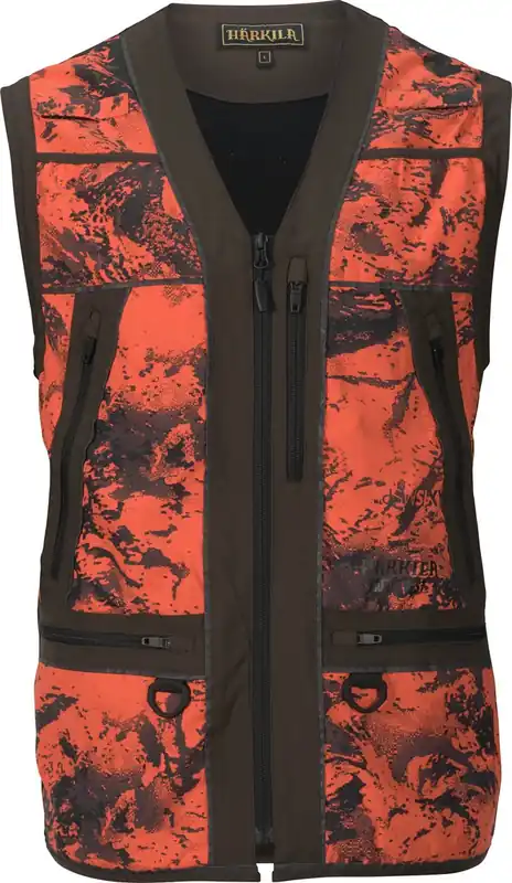 Härkila Signalweste Wildboar Pro Safety Blaze/Shadow brown, Axis MSP® Orange Direkt Vom Hersteller