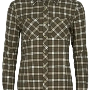 Schnäppchen Pinewood Bluse Härjedalen, D.Green/Offwhite