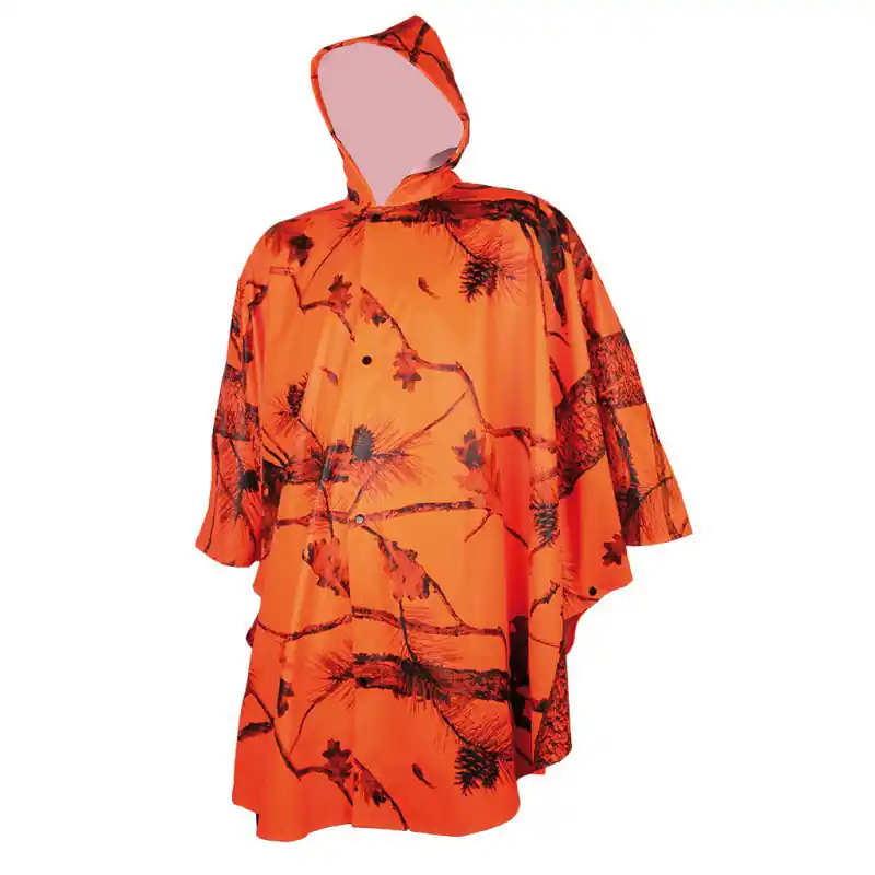 Mega-Angebot Treeland Poncho PU, orange Camo