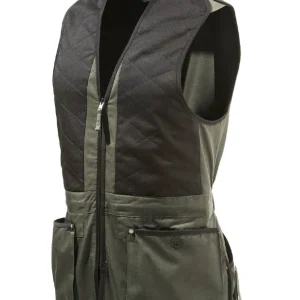 Beretta Schießwe. Trap Cotton Vest SMU, Green & black Günstig
