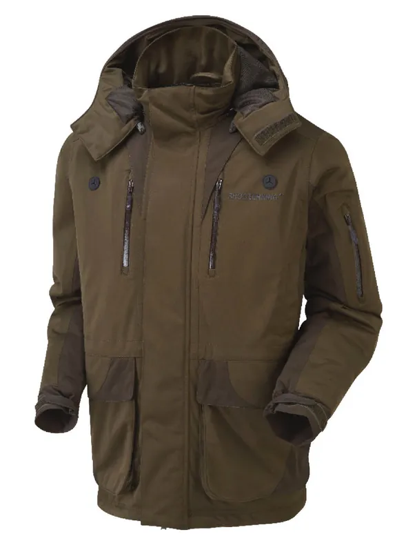 Shooter King Jacke Huntflex Winter, Braun-Olive Neue Kollektion
