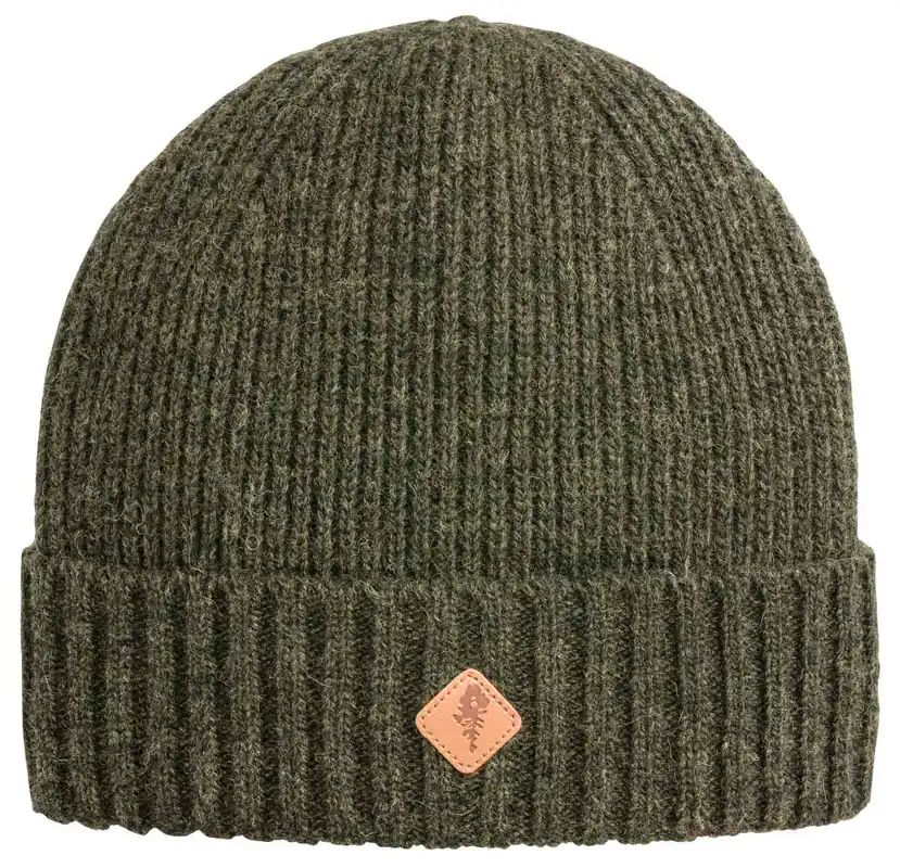 Pinewood Strickmütze, Mossgreen Mel Markenware