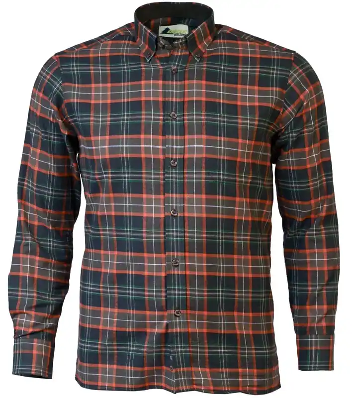 Skogen Hemd 1/1 Arm Button Down, Oliv Schneller Versand