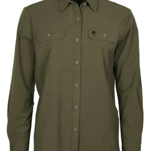 Must-Have Pinewood Bluse Everyday Travel, Green