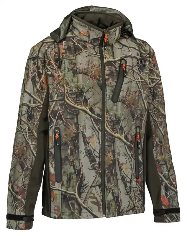 Geprüft Percussion Softshelljacke, Ghostcamo Forest Evo