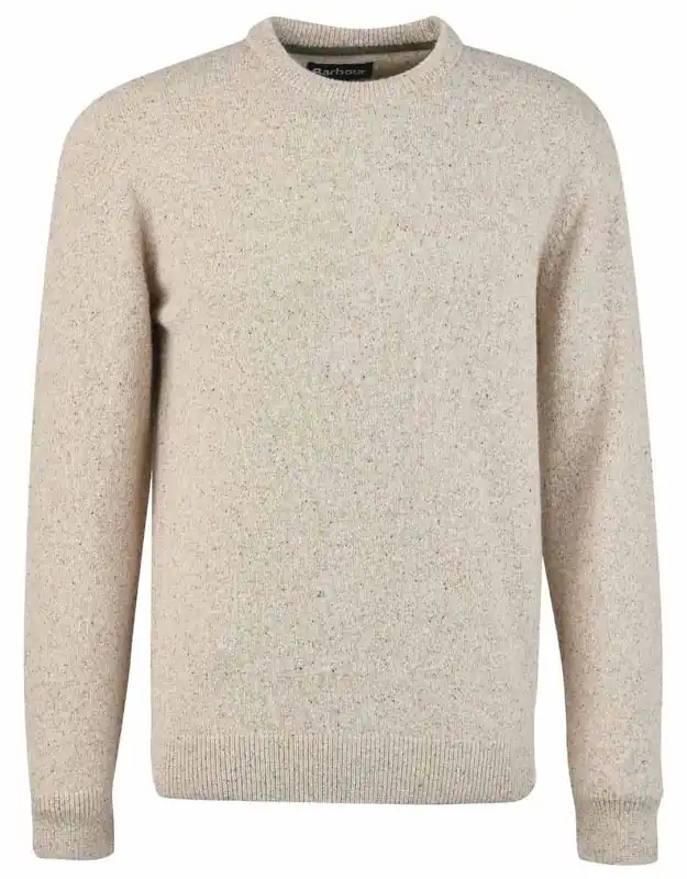Markenware Barbour Pullover Essential Tisbury Crew, Stone