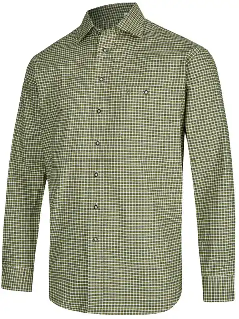 Kracherpreis Böcker Hemd Comfort Fit Vollzwirn, Oliv