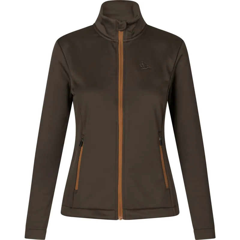 Seeland Fleecejacke Emily, Dark Brown Schnäppchen