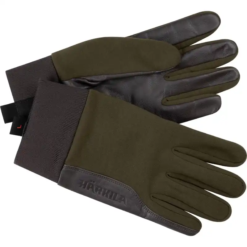 Top-Seller Härkila Schießhandschuhe Driven Hunt, Willow green/ Shadow brown